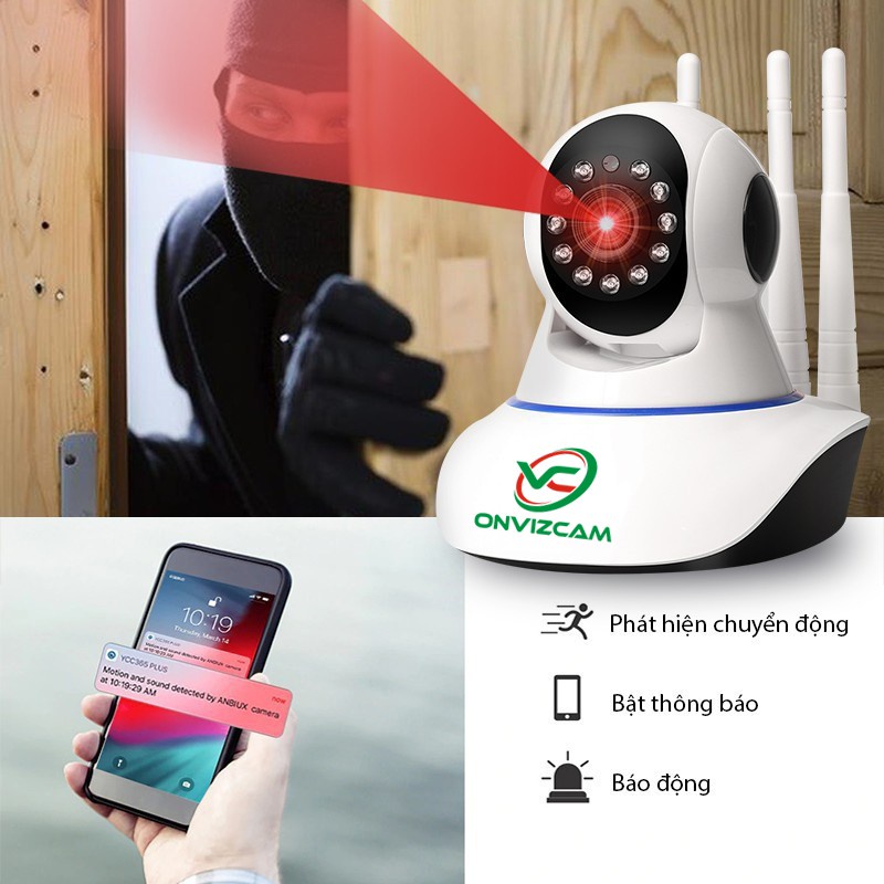 CAMERA YOOSEE rẻ nhất việt nam /Camera wifi thông minh ONVIZCAM V3 chính hãng app Carecam pro