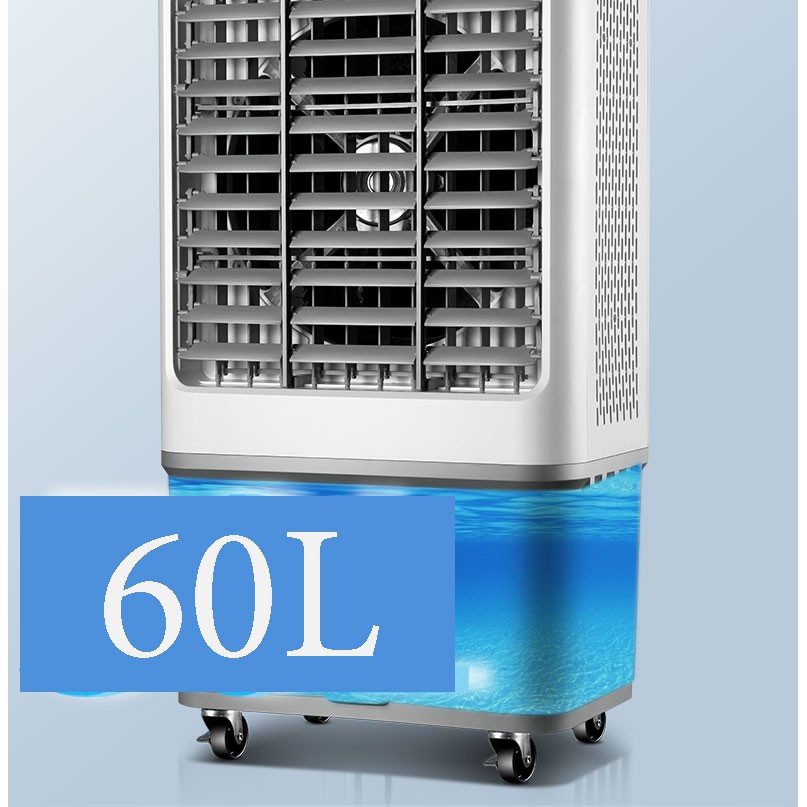 Quạt điều hòa, quạt đá Chigo cỡ lớn L251JS chứa 55L(+5L ở trên ngăn tiếp nước tổng 60L)