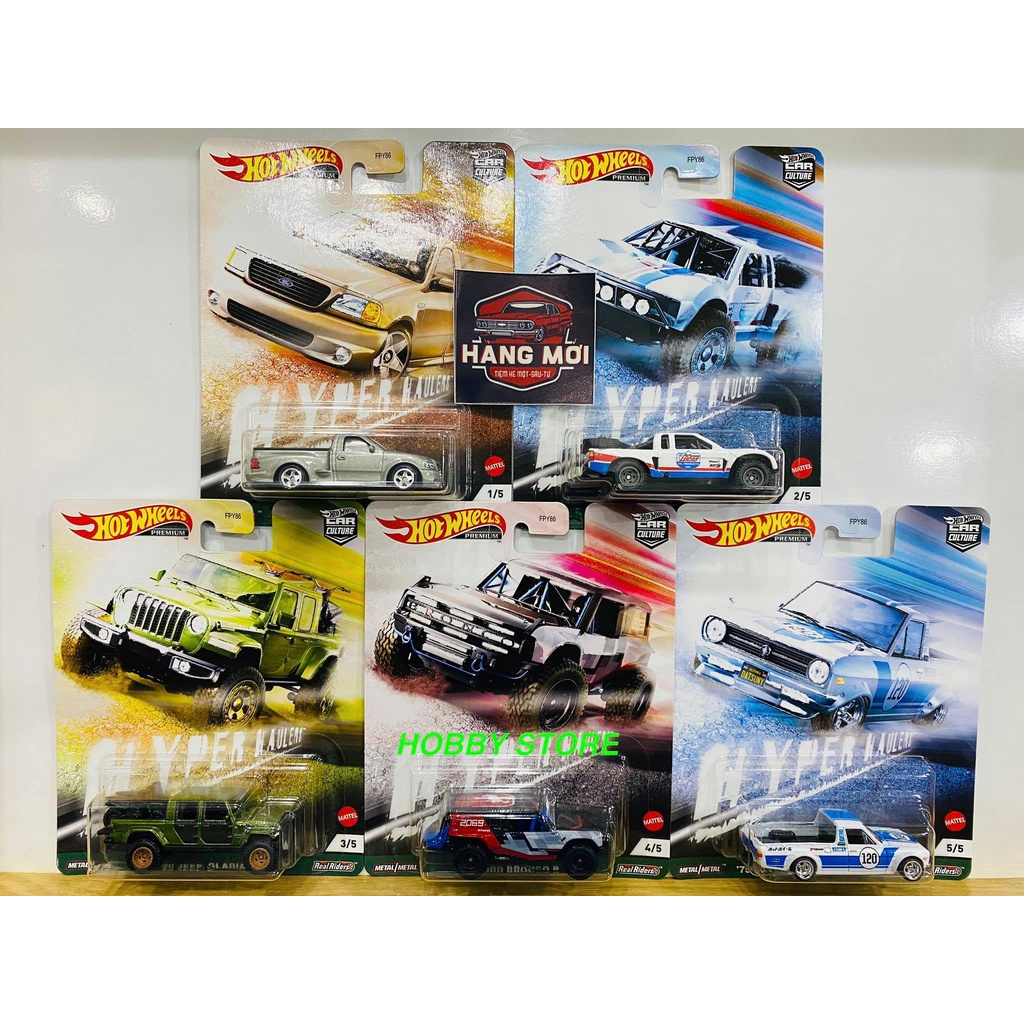 HOBBY STORE XE MÔ HÌNH HOT WHEELS PREMIUM HYPER HAULER FPY86