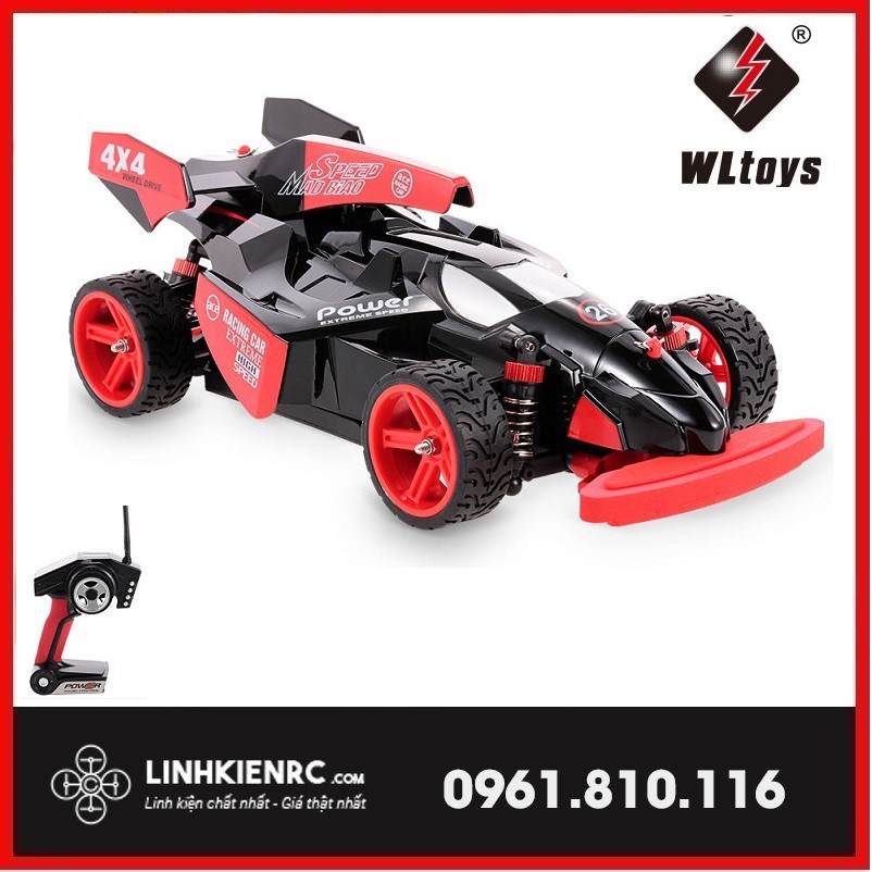Xe Ô Tô Đua F1 Điều Khiển Từ Xa Wltoys 184012 Tốc Độ Cao 45Km/h