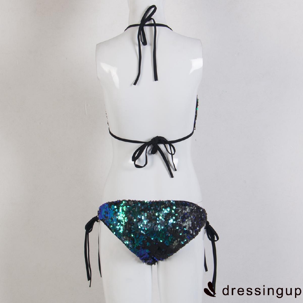 Áo bơi và quần bơi kết hạt cườm quyến rũ