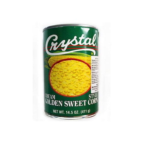 Ngô ngọt dạng kem hiệu Crystal hộp 411g
