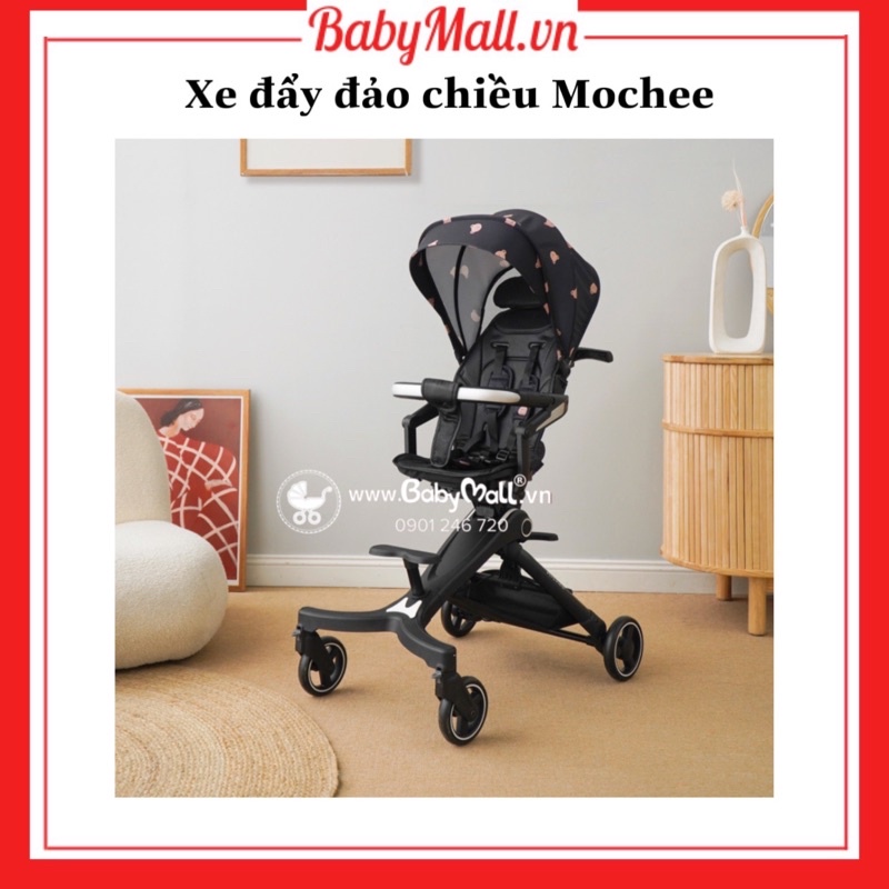Xe đẩy đảo chiều Mochee hoạ tiết cực xinh