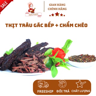 Combo thịt trâu gác bếp chuẩn tây bắc thịt mềm ngọt 500g kèm chẩm chéo ướt dân tộc thái 250g thơm ngon đậm đà