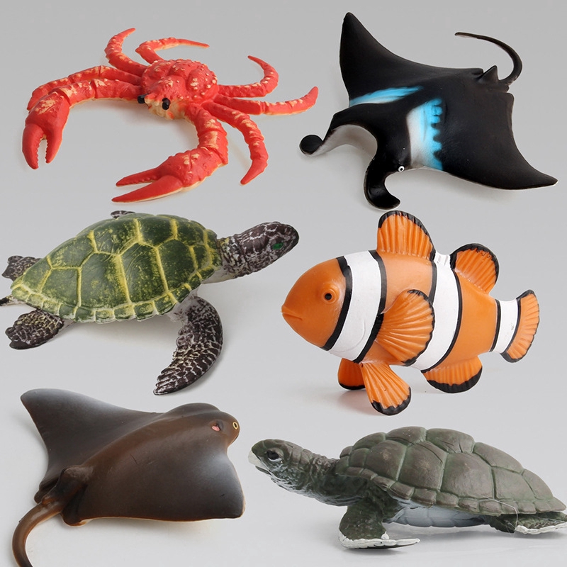 Mô hình đồ chơi mô phỏng động vật biển thích hợp làm quà cho bé