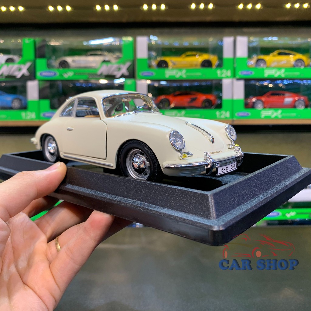 Xe mô hình Porsche 356B Coupe 1961 Tỉ Lệ 1:24 Của Hãng Burago