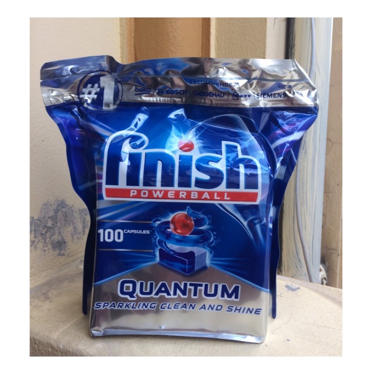 Viên rửa bát Finish Quantum 100 viên / túi