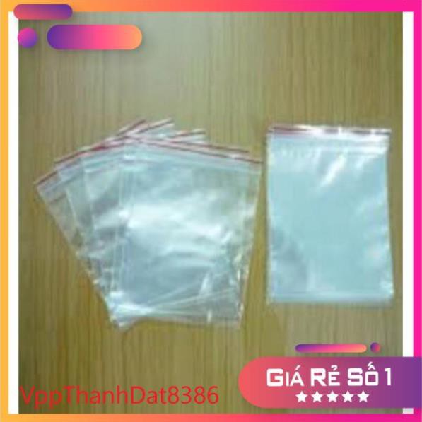 1 Lạng túi zip nhựa trong nguyên chấ đựng đồ đựng thức ănt an toàn sức khoẻ