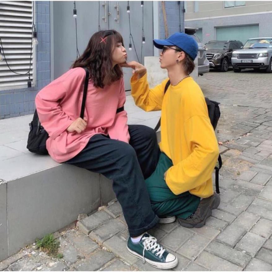 Áo Dài Tay TRƠN UNISEX