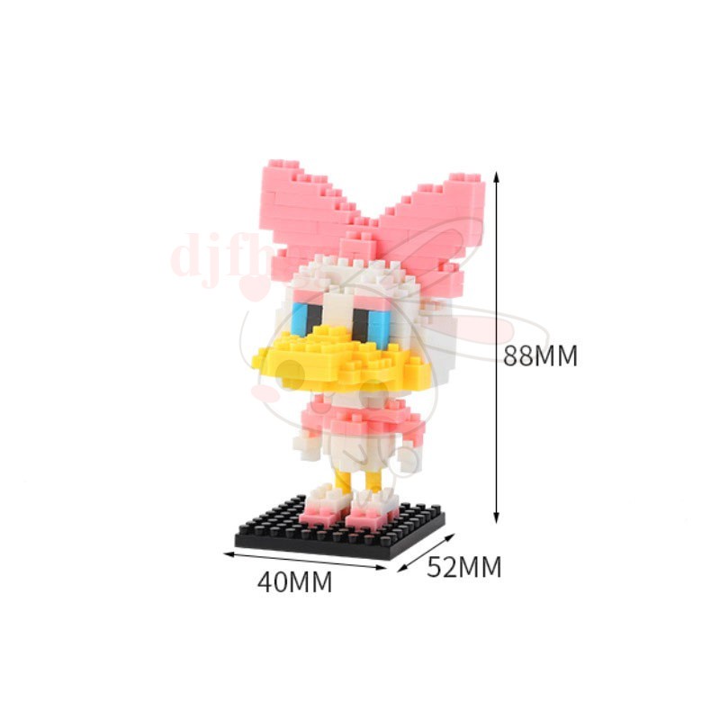 Khối đồ chơi xếp hình hình con vật ba chiều độc đáo vui nhộn