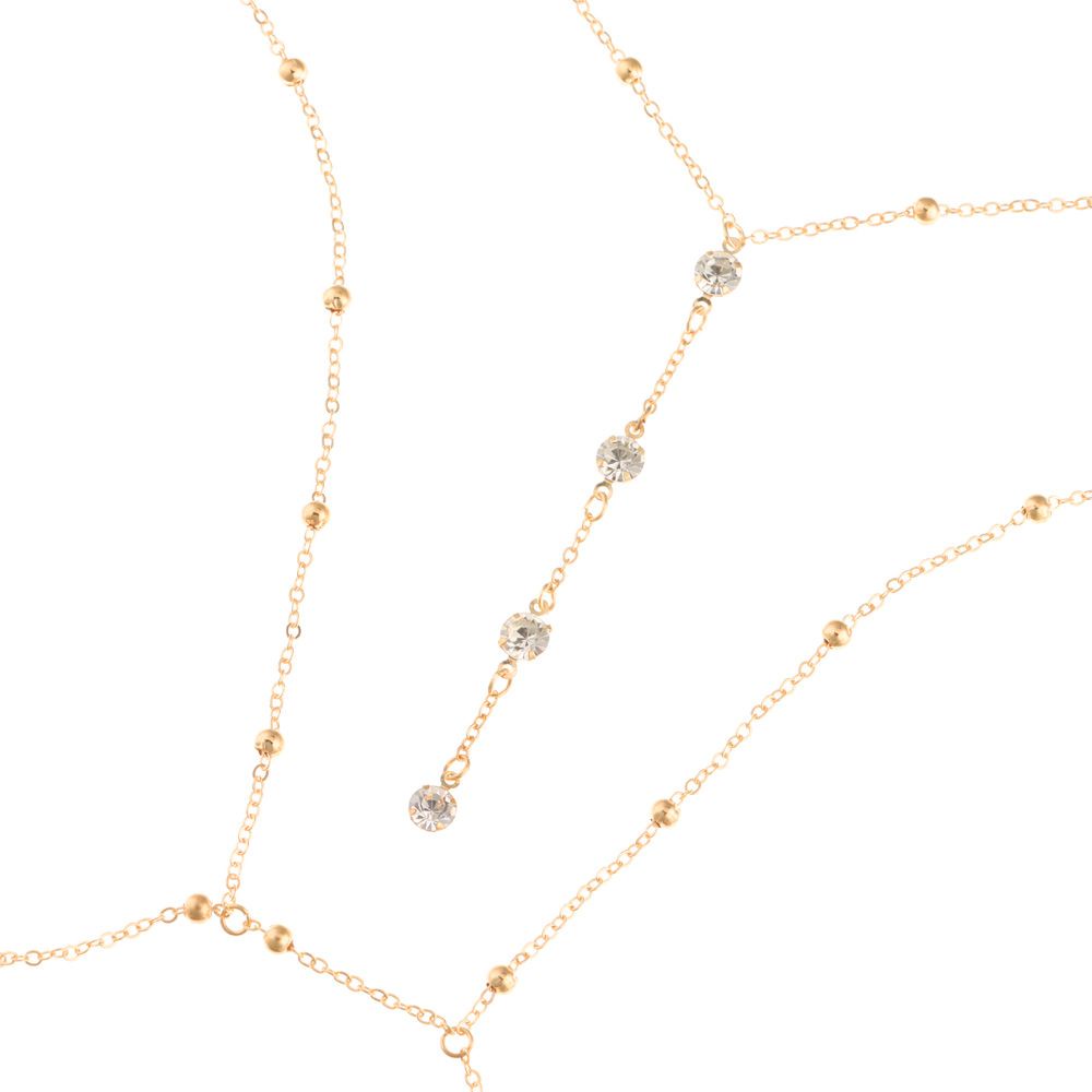 Chuỗi dây đeo ngực phối trang phục bikini thời trang quyến rũ cho nữ