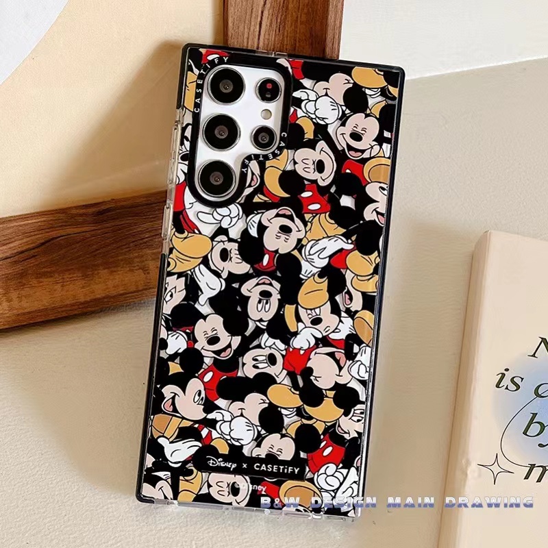 Ốp Điện Thoại Silicone Mềm Trong Suốt In Hình Mickey Cho Samsung S20 S21 S22 S20Ultra S21Ultra S22Ultra S20+ S21+ S22+ Plus