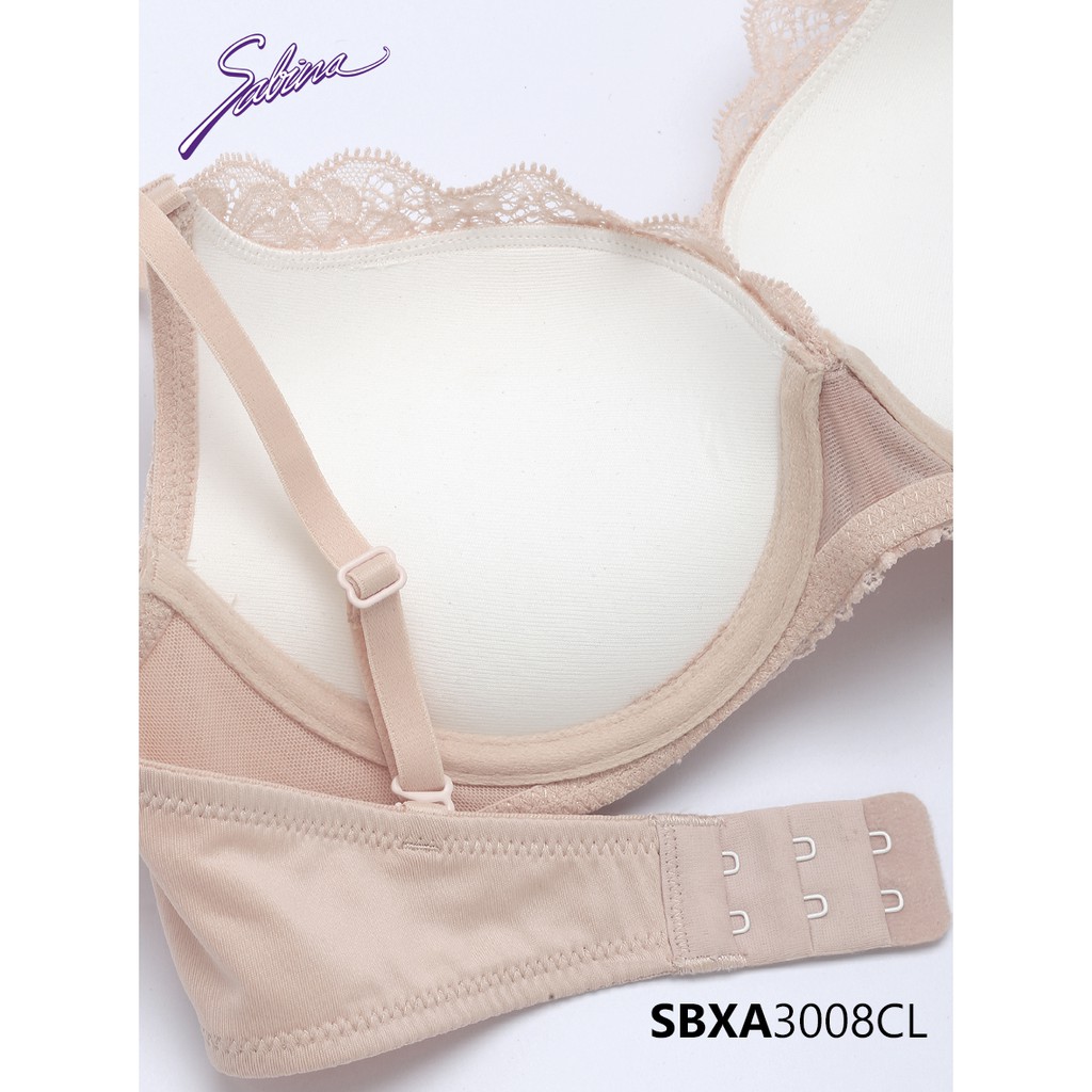 Combo Áo Lót Mút Dày Siêu Nâng Ngực Phối Ren Và Quần Đồng Bộ Đen Hoặc Da Basic Doomm Doomm By Sabina SBXA3008+SUXA3008 | BigBuy360 - bigbuy360.vn