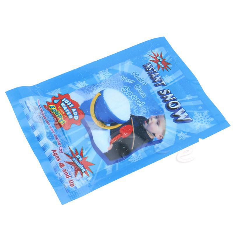 Tuyết Nhân Tạo Mỹ Đóng Gói Nguyên Bao Bì Nguyên Liệu Làm Slime Mây  sku sp MS4222