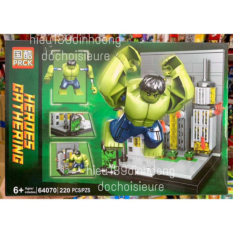 Lắp ráp xếp hình siêu anh hùng 64070