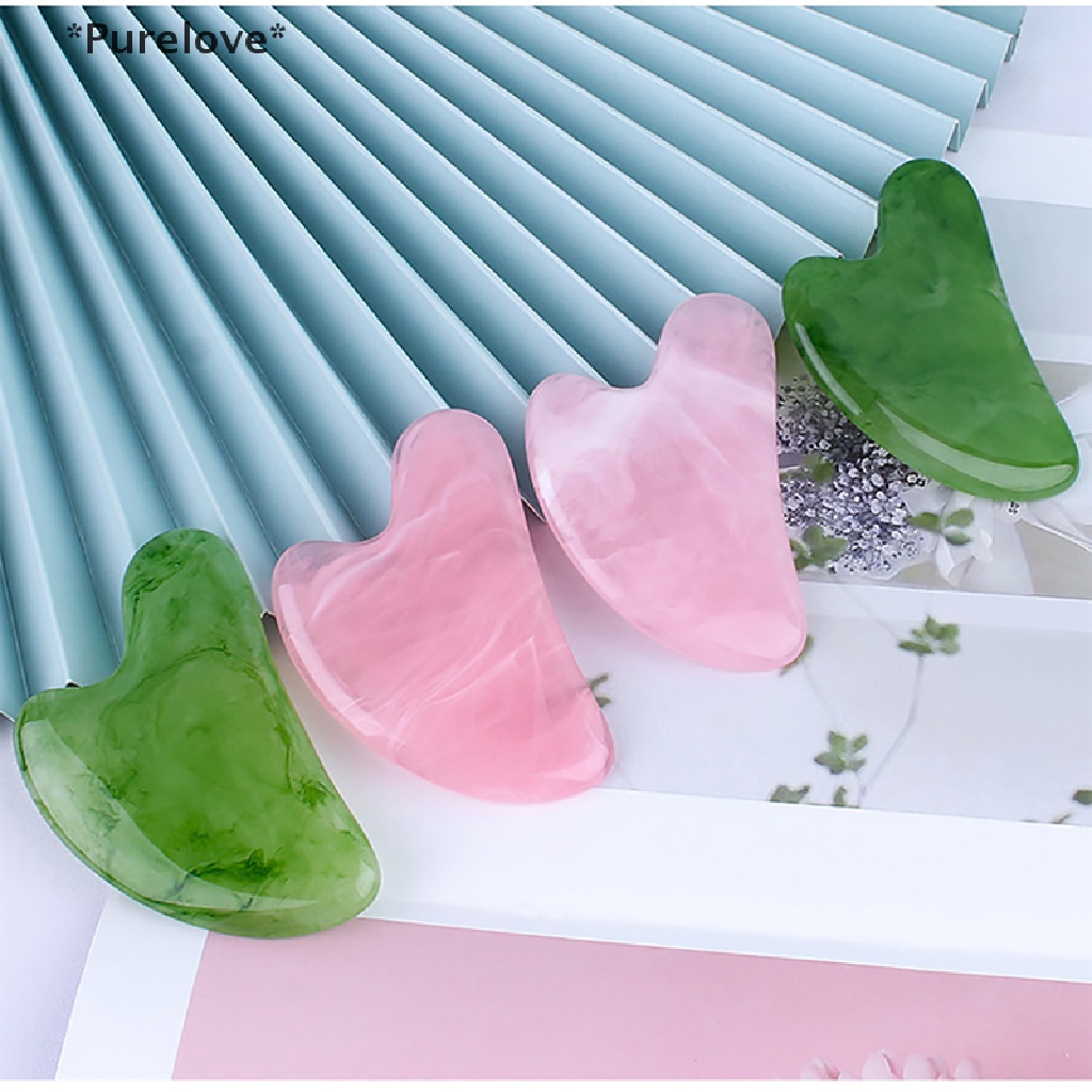 Dụng Cụ Mát Xa Guasha Bằng Nhựa Resin Tự Nhiên