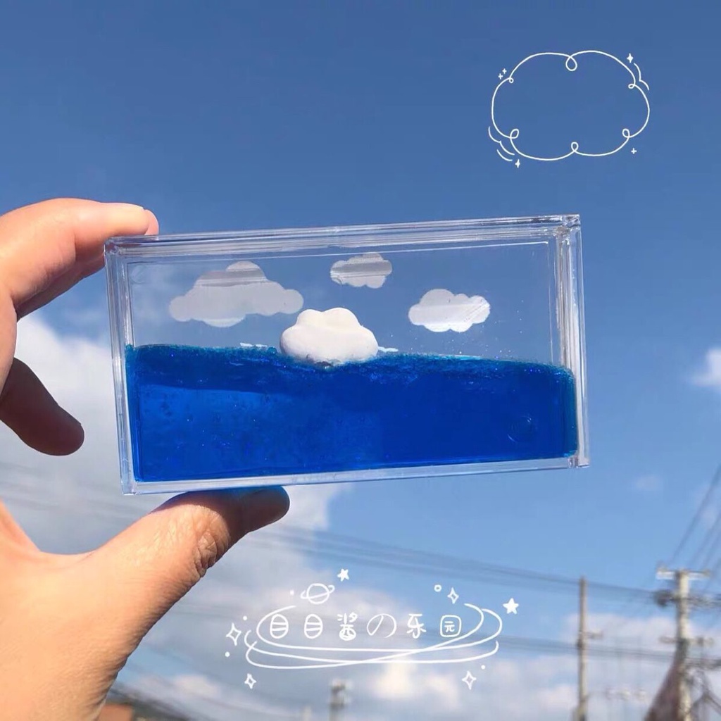 Mô Hình Bầu Trời Mây Bay Quà Tặng Sinh Nhật Lưu Niệm Cho Nam Nữ Bạn Gái Thân Học Sinh Bé Trai Giá Rẻ Ý Nghĩa Để Bàn