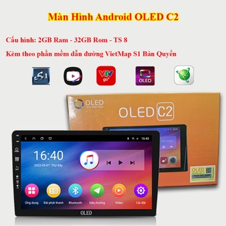 Màn hình android oled c2 cấu hình mạnh, kèm vietmap s1 bản quyền