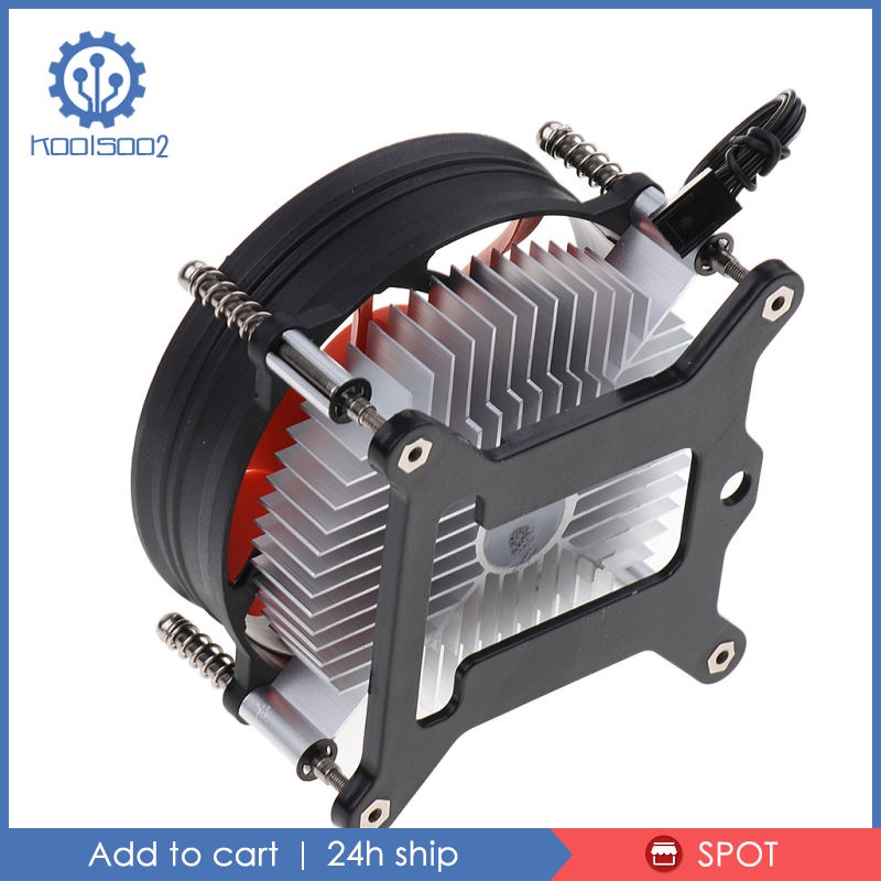 1 Gói 2 Quạt Tản Nhiệt Làm Mát CPU Cho Intel Socket 1150