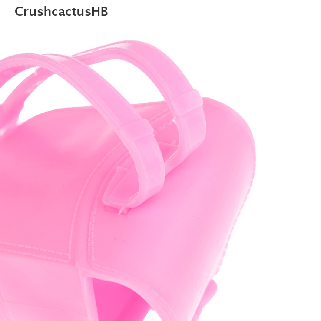 [CrushcactusHB] Cute Doll Bag Plastic Backpack Plastic Shoulder School DIY Accessories Dollhouse Hot Sell