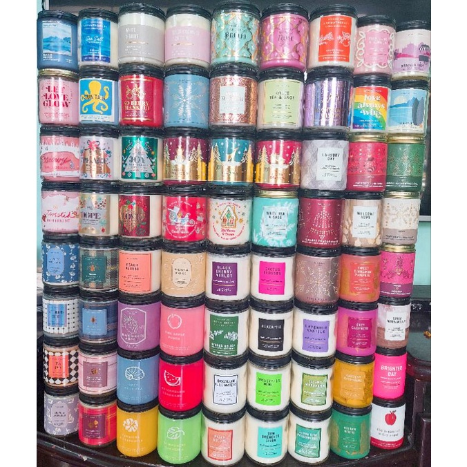 Nến thơm Bath & Body Works 198gr  các mùi