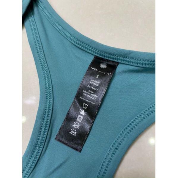 Áo tank tập yoga delicious, hàng xuất xịn