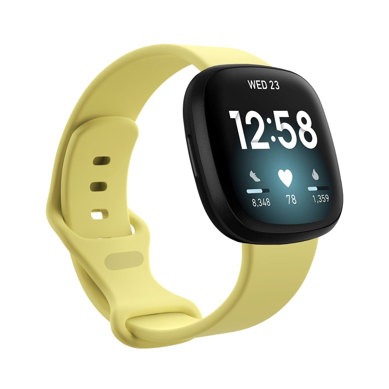 Dây đeo silicon thay thế cho đồng hồ thông minh -Fitbit Versa 3 / Sense