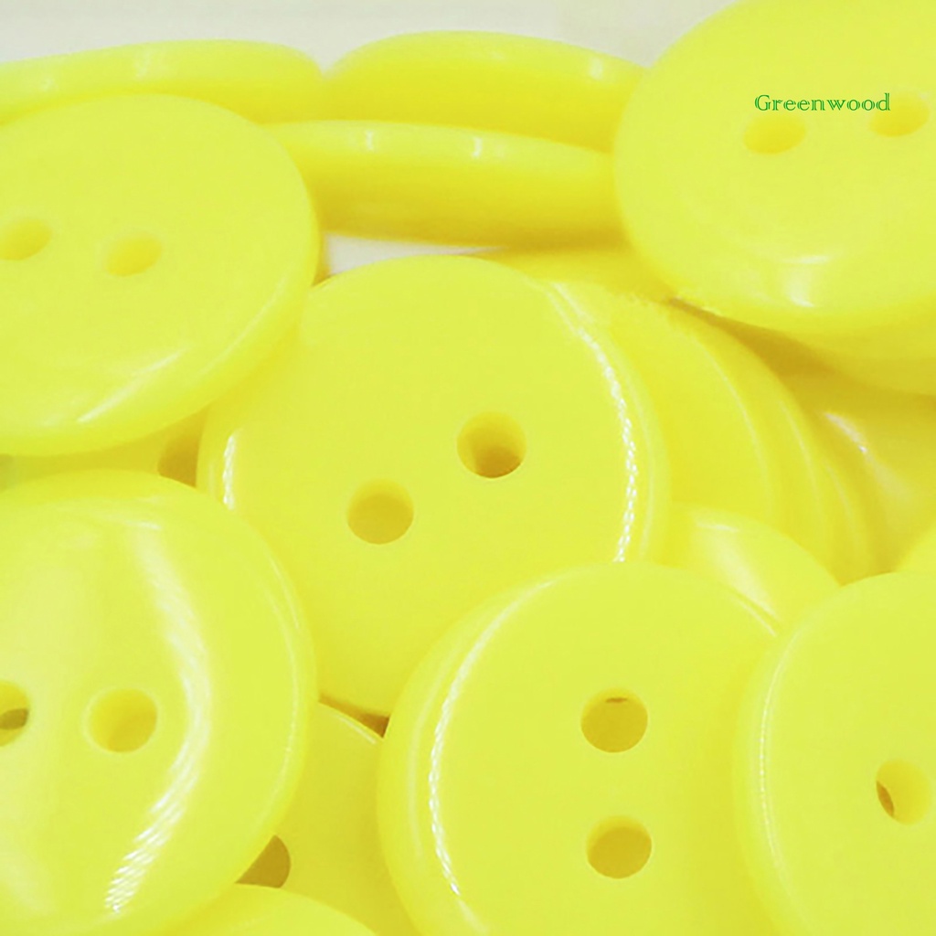 Set 100 Nút Áo Tròn Nhiều Màu Sắc