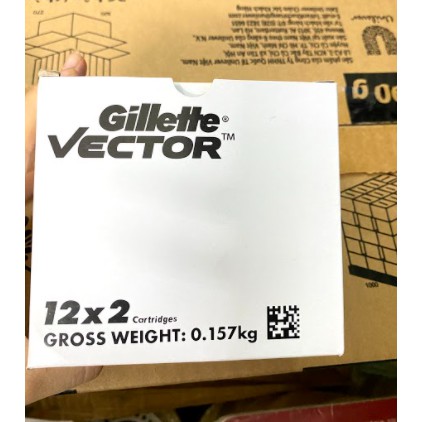 Lưỡi dao cạo Gillet Vector 2 lưỡi kép