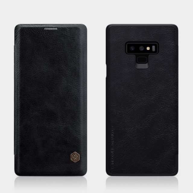 Bao da đẹp Nillkin Qin Galaxy note 9 có ngăn để thẻ - Chính hãng