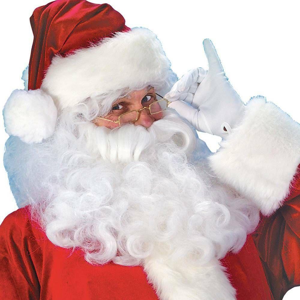 HS Bộ Trang Phục Hóa Trang Ông Già Noel Gồm Áo Khoác + Quần + Mũ + Râu Chất