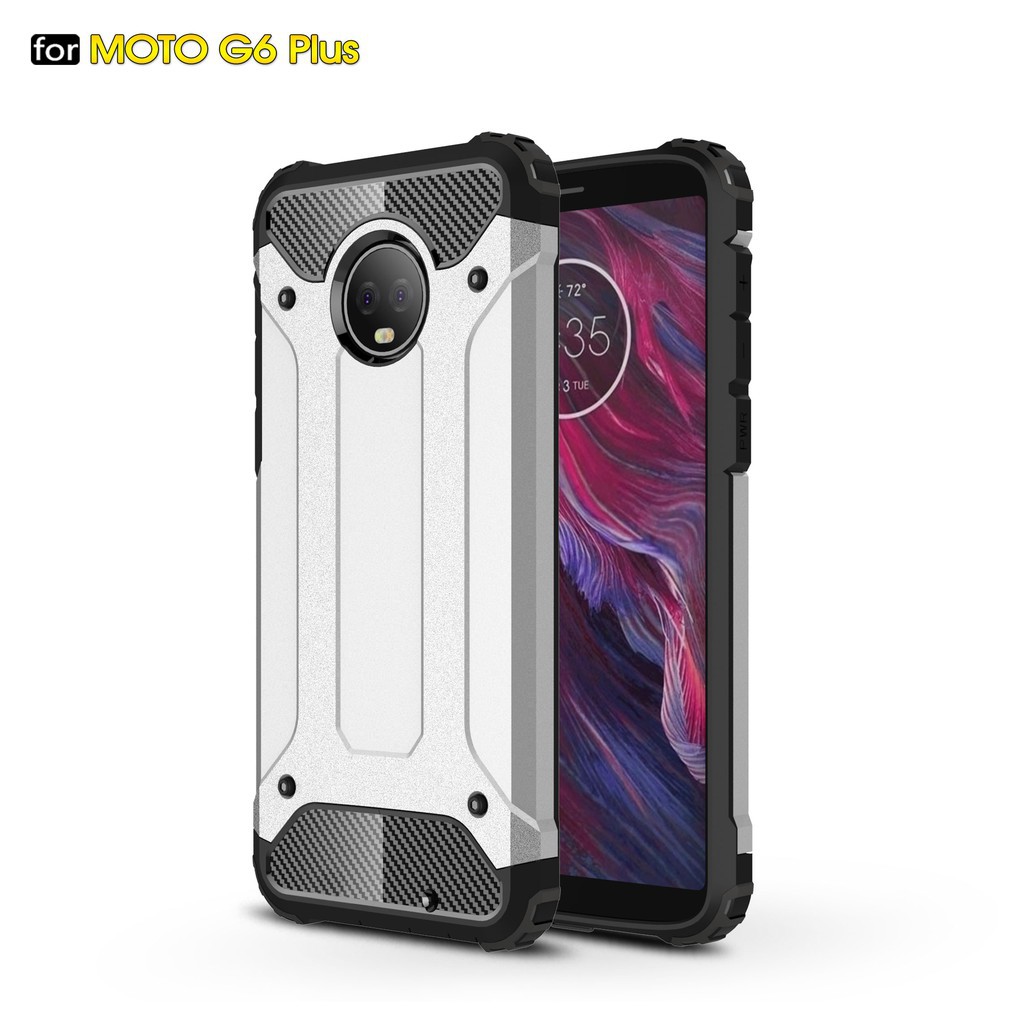 Ốp Lưng Tpu + Pc Cao Cấp Cho Motorola Moto G6 / G6 Plus