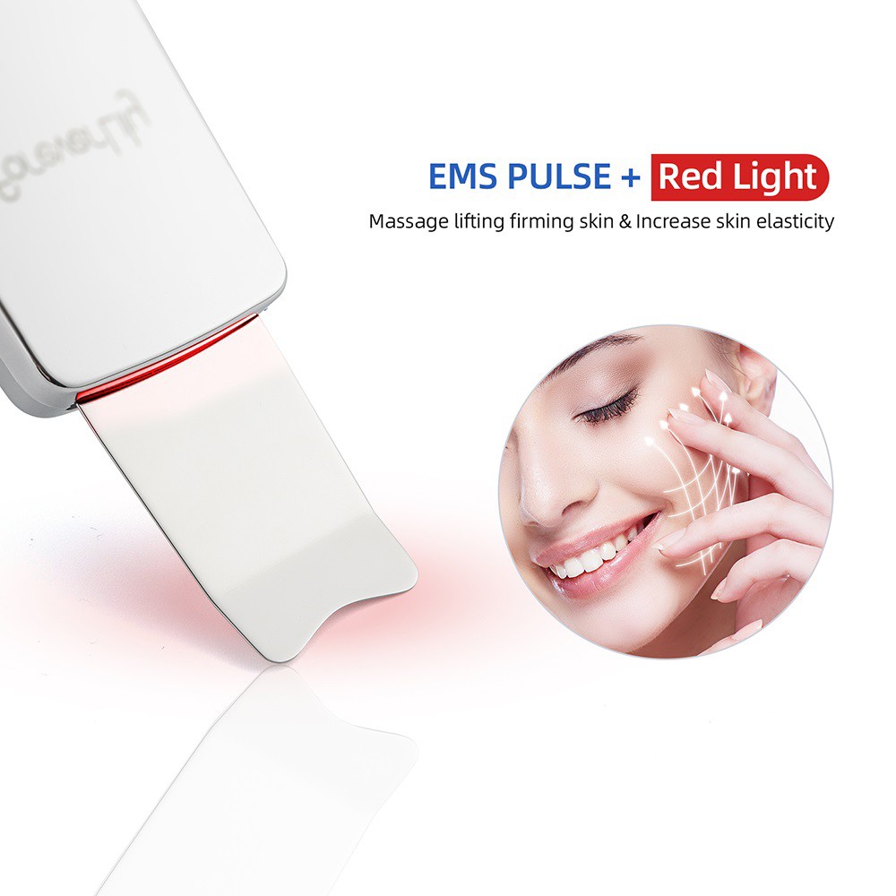 Máy Rửa Mặt Làm Sạch Sâu Loại Bỏ Mụn Đầu Đen Siêu Âm usb