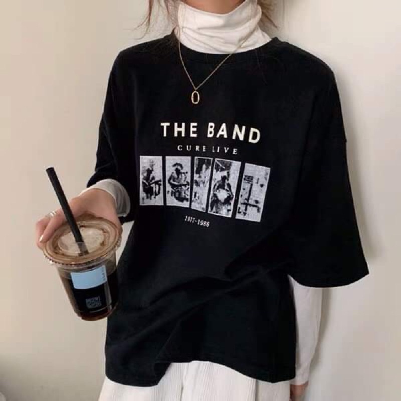 Áo phông THE BAND cotton