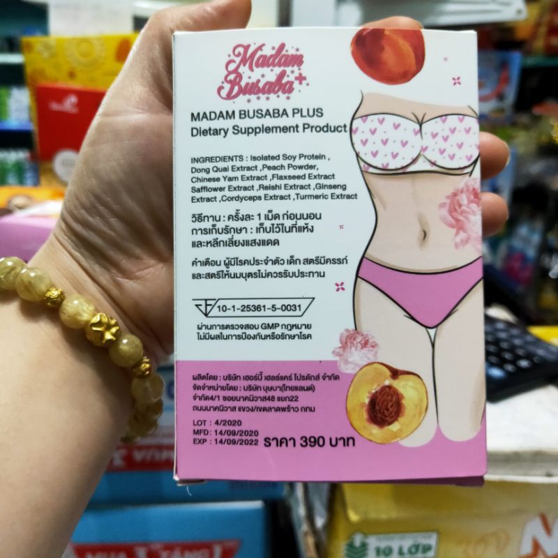 Viên nở ngực Thái Lan 5 gói