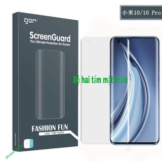 Bộ hai dán màn hình Gor Full 3D Xiaomi Mi 10 / Mi 10 Pro cao cấp 2