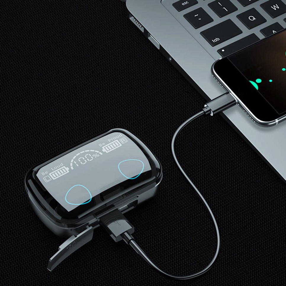 Tai Nghe Bluetooth M10 Pro Không M10 Pro Phiên Bản Nâng Cấp Pin Trâu, Nút Cảm Ứng Tự Động Kết Nối, chính hãng PUKASO