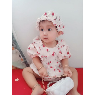 [ CÓ QUÀ TẶNG 🥰] Body cho bé đầy tháng, thôi nôi