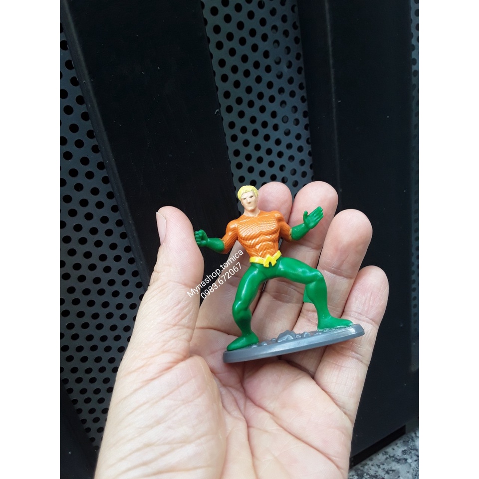 Mô hình nhân vật Aquaman Justice League, full hộp, size mini, vui lòng xem mô tả sản phẩm ạ