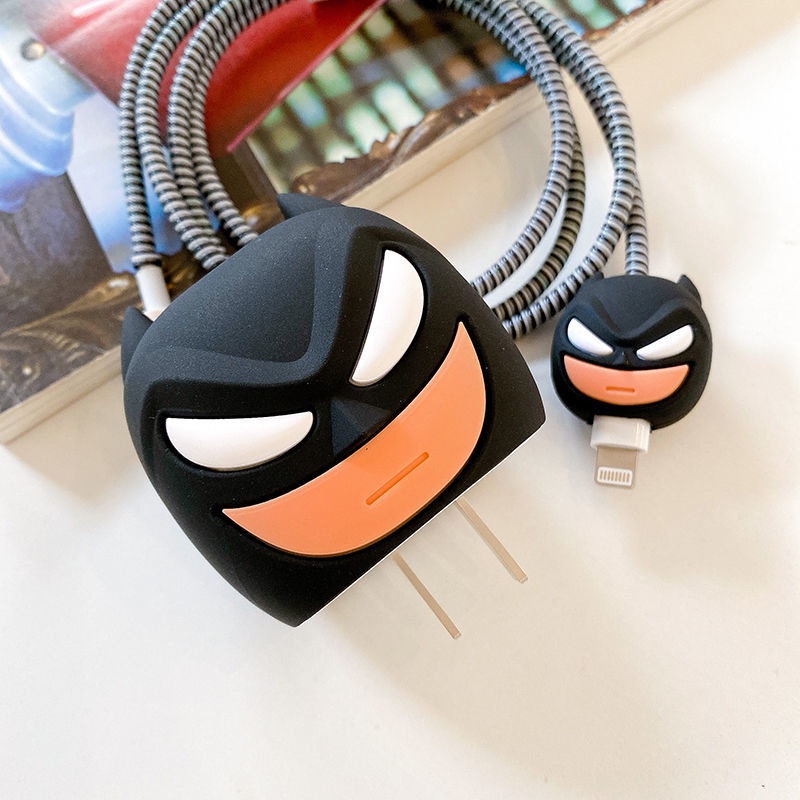 Ốp Điện Thoại Họa Tiết Batman Có Dây Đeo Cho iPhone12 11pro 20w O2VN