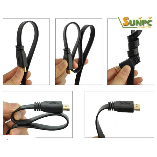 Dây cáp HDMI 3m dẹt