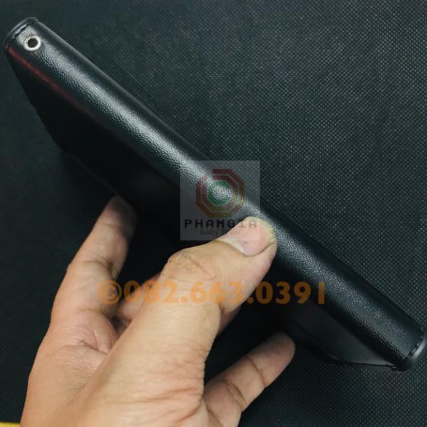 Bao da (ốp lưng nắp gập) Samsung Galaxy A11 cao cấp, da mịn, có ngăn để thẻ