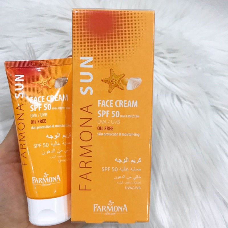 Kem Chống Nắng Farmona Sun Face Cream Oil Free Spf50 Cho Da Dầu Mụn Balan