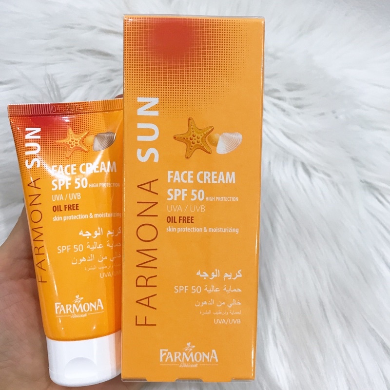 Kem Chống Nắng Farmona Sun Face Cream Oil Free Spf50 Cho Da Dầu Mụn Balan