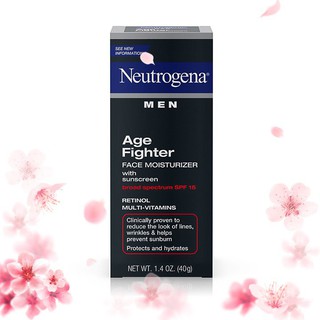 Kem dưỡng da mặt và chống nắng cho nam Neutrogena Men Age Fighter Face Moisturizer with sunscreen SPF 15 - 40g