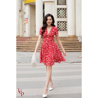 Váy buộc đai nơ 3VA316DO - LÉP