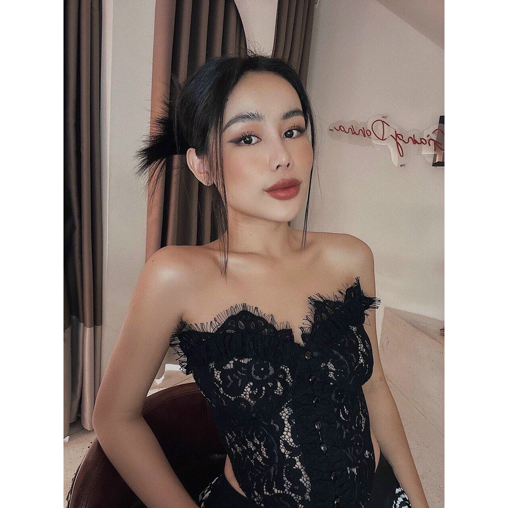 Áo Ren 2 Dây Đan Lưng_Xưởng May Quang Anh