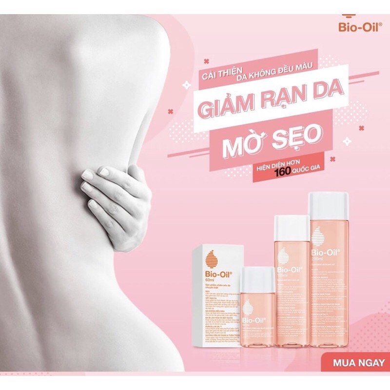 (QUÀ TẶNG) Dầu Dưỡng Bio-Oil Gel Giúp Mờ Sẹo, Giảm Rạn Da Cho Bà Bầu, Dưỡng Ẩm Cho Da Khô