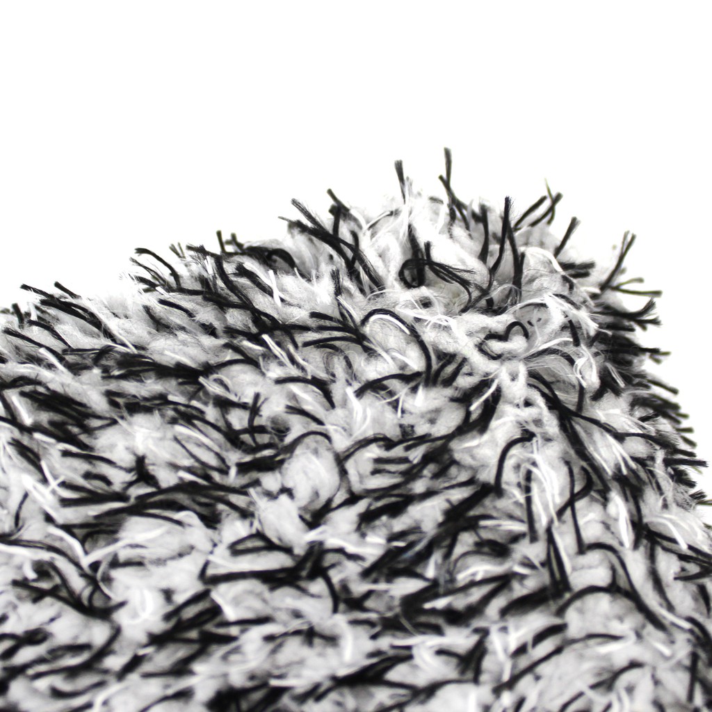 Găng tay rửa xe sợi Microfiber mềm bảo vệ sơn Maxshine Mixed Color White &amp; Black Wash Mitt 1130004w