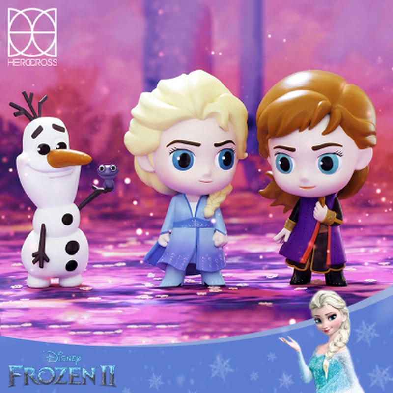 Mô Hình Nhân Vật Elsa Trong Phim Frozen 2 Phong Cách Chibi 10 Kiểu Dáng Lựa Chọn